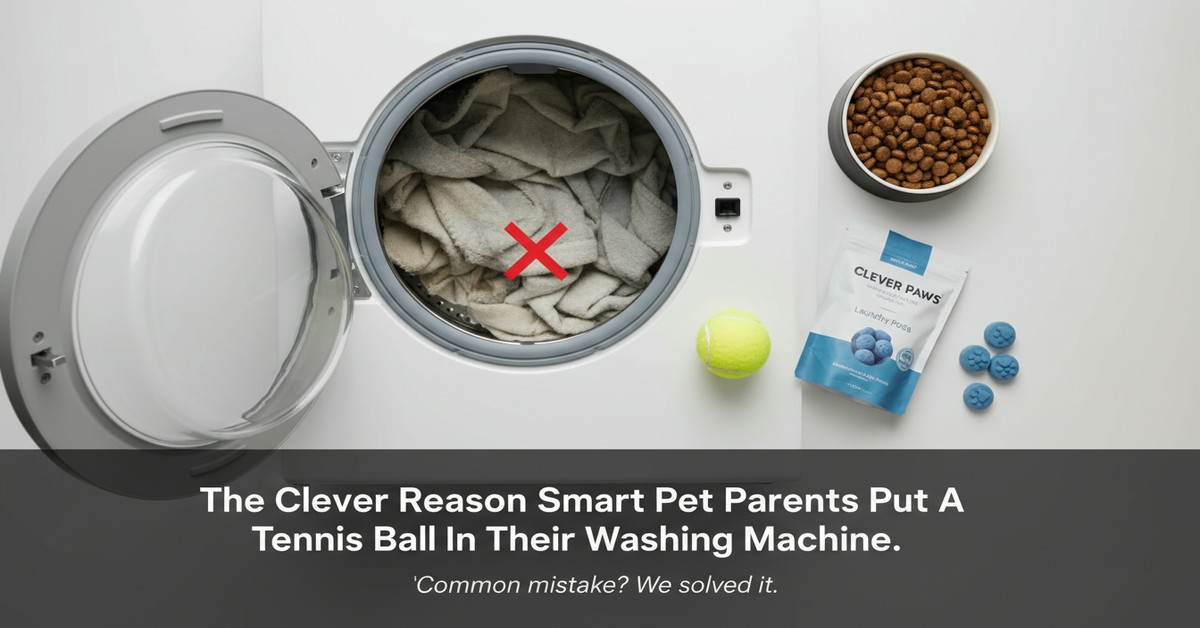 How a Simple Tennis Ball Can Transform Your Pet Laundry Routine