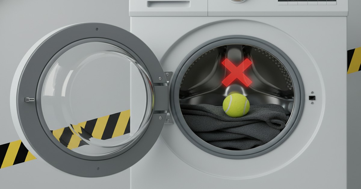 How a Simple Tennis Ball Can Transform Your Pet Laundry Routine
