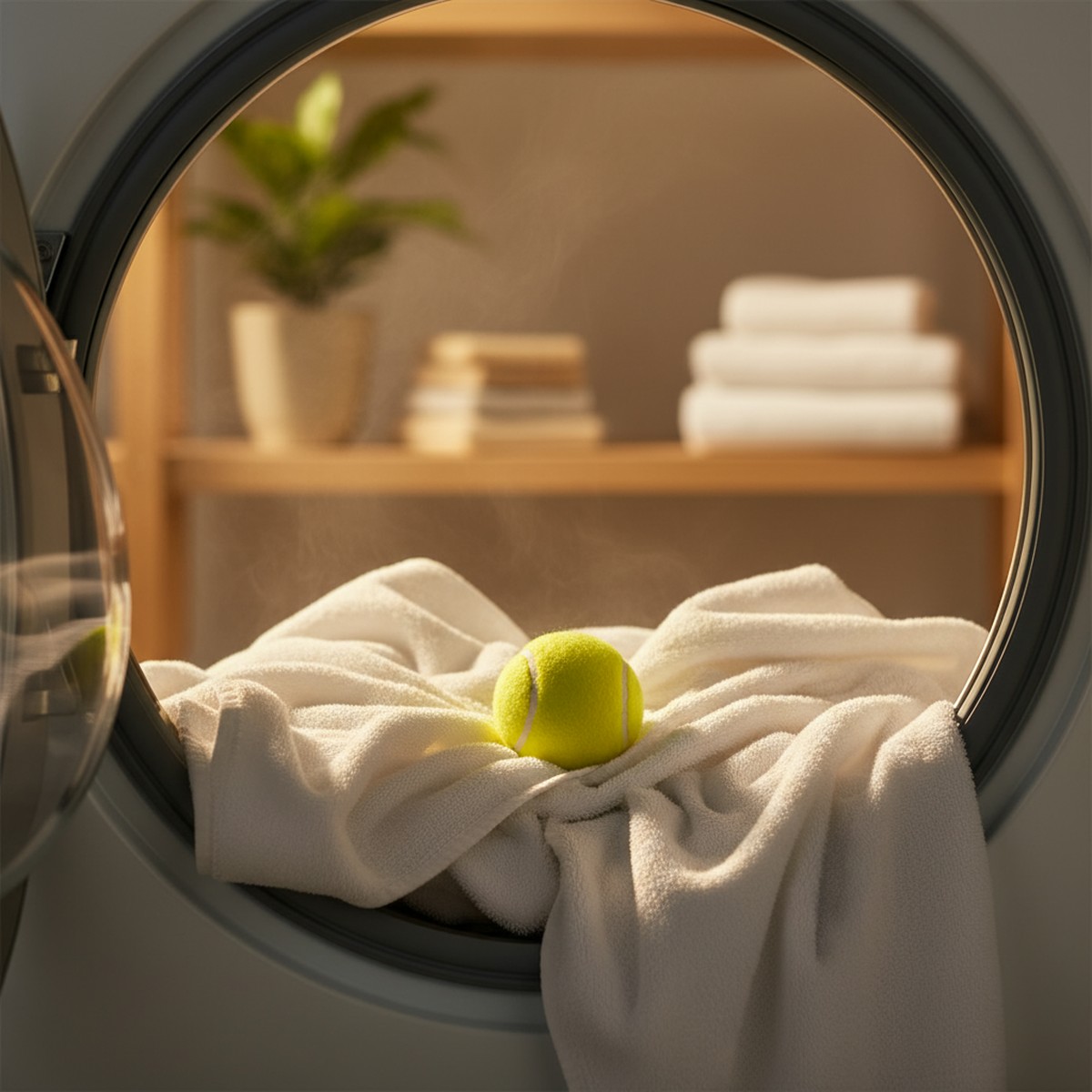 The Clever Reason Smart Pet Parents Put A Tennis Ball In Their Washing Machine